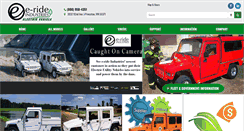 Desktop Screenshot of e-ride.com